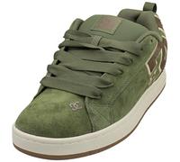DC Shoes Court Graffik Se Mens Skate Trainers in Olive - 10.5 UK