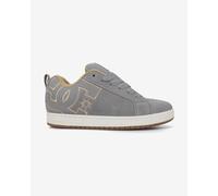 DC Shoes Court Graffik Shoes Grey Yellow - 42