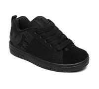 DC Shoes Court Graffik Trainers, Black/Black, 34 EU
