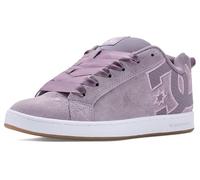 DC Shoes Court Graffik Womens Skate Trainers in Lilac - 8 UK