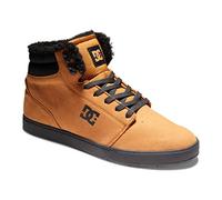 DC Shoes Crisis 2 Hi Wnt - High Top Leather Winterized Shoes for Men