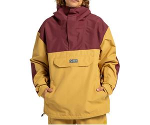 DC Shoes - Half-zip snowboard Jacket - DC-43 Anorak Mustard Gold for Men in Recycled Polyester - Size M - Yellow Yellow M