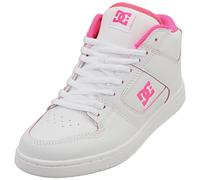 DC Shoes Manteca 4 Mid Womens Skate Trainers in White Pink - 7 UK