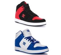 Dc Shoes Manteca 4 Sn Lace Up Mens Trainers In White Navy UK 7 - 12