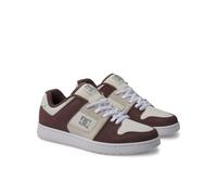 Dc Shoes Manteca 4 Women's Low Top Lace Up Skate Trainers (White Purple, UK 3)