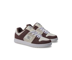 DC Shoes Manteca 4 Women's Low Top Lace Up Skate Trainers (White Purple, UK 3)
