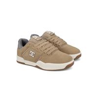 DC Shoes Men Central Sneaker, Tan Offwhite, 9.5 UK