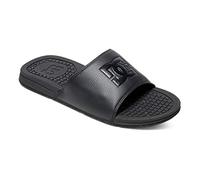 Dc Shoes Men's Bolsa Athletic Slide Sandal Flip Flop, Black/Black/Black, 9 UK