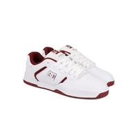 Dc Shoes Men's Central Sneaker, White Purple Wine, 9.5 UK