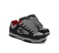 DC Shoes Men's Coiler Trainer/Skate Shoe Dark Grey/Grey/Red Size UK 11