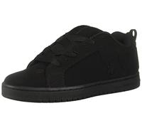 DC Shoes Men's Court Graffik - Low-top for Men Skateboarding Shoes, Black, 9 UK