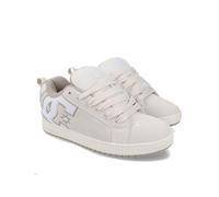 DC Shoes Mens Court Graffik Se, White/Off White/Tan, 18