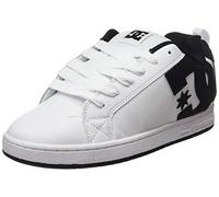 DC Shoes Court Graffik Mens Skate Trainers in White Black - 7 UK