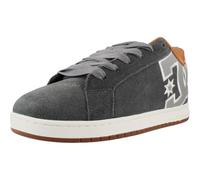 DC Shoes Trainers Leather Sneaker Court Graffik Shoes Men Black Grey Gum