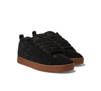 DC Shoes Men's Court Graffik Sneaker, Black Gum, 10 UK