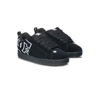 DC Shoes Men's Court Graffik Sneaker, Black Recycled, 12 UK