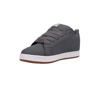 DC Shoes Men's Court Graffik Sneaker, grey/white, 12 UK
