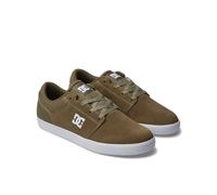 Dc Shoes Men's Crisis 2 Sneaker, Olive White, 9.5 UK
