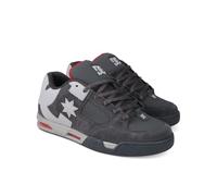 DC Shoes Men's Dc Command Skate Shoe Trainers Size UK 11 Dark Grey Red