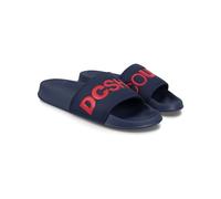 Dc Shoes Men's Dc Slide Beach & Pool Shoes, Blue (Navy/Red Nrd), 12 UK