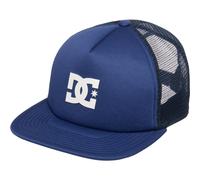 DC Shoes Mens Gas Station 5 Panel Flat Peak Trucker Snapback Cap Hat
