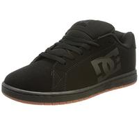 DC Shoes Men's Gaveler Leather Sneaker, Black Gum, UK 9