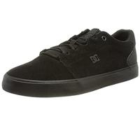 Dc Shoes Men's Hyde-Leather Shoes Sneaker, Black, 8 UK