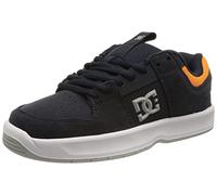DC Shoes Men's Lynx Zero-Leather Shoes for Men Trainers, DC Navy/Orange, 46 EU