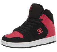 DC Shoes Mens Manteca 4 Hi High Top Casual Skate Shoe Sneaker, Black/Red, 7