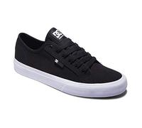 DC Shoes Men's Manual Shoe, Black/White, 4 UK