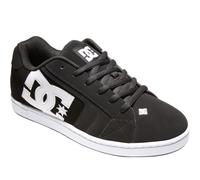 DC Shoes Sneakers Net M – Nubuck Leather Low-Rise Skate Trainers – Men's Black 44.5 EU
