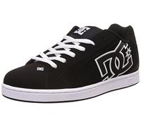 Dc Shoes Men's Net Low-Top Sneakers, Black (Black/Black/White), 9.5 UK