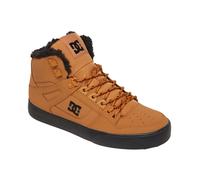 DC SHOES MENS PURE HI TOPS BOOTS.NEW FAUX FUR LINED WNT WHEAT HIGH TRAINERS W26B
