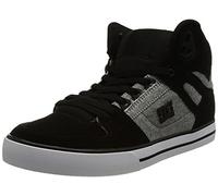 DC Shoes Men's Pure High Top Trainers Skate Shoe Black White Blue