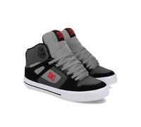 DC Shoes Men's Pure High-Top WC Trainer/Skate Shoe Black/Grey/Red Size UK 10