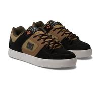 Dc Shoes Men's Pure Wnt Sneaker, Brown Brown Green, 8 UK