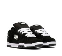 DC SHOES MENS STAG TRAINERS.NEW BOXED LEATHER BLACK RUBBER SOLE SKATE SHOES W26