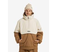 DC Shoes Nexus Reversible 5K Hooded Jacket White Cream Brown - XL
