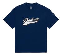 Dc Shoes Old Fashion Short Sleeve T-shirt Blue M Men