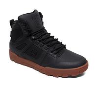 DC Shoes Pure Hi - Water Resistant High Top Leather Boots for Men