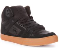 Dc Shoes Pure High Top Cupsole Trainer Black Gum Sole Trainer Mens UK 6 - 12
