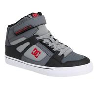 DC Shoes Pure High Top EV Hook & Loop Trainers - Black/Olive/White - 13K UK