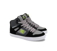 DC Shoes Pure High-Top - Leather High-Top Shoes for Men - Leather High-Top Shoes - Men - Grey