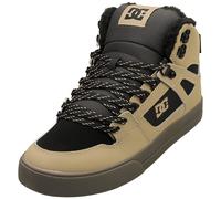 DC Shoes Pure High Top Wc Wnt Mens Skate Trainers in Tan Black - 8 UK