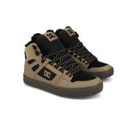 DC Shoes Pure High Top Wc Wnt Mens Skate Trainers in Tan Black - 9 UK