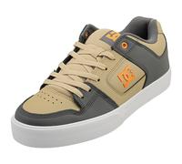 DC Shoes Pure Mens Skate Trainers in Grey Tan - 7 UK