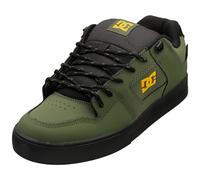 DC Shoes Pure Wnt Mens Skate Trainers in Olive Black - 9.5 UK