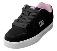 DC Shoes Pure Womens Skate Trainers in Black Lavender - 4 UK