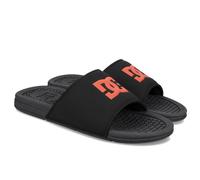 Dc Shoes Men's Bolsa Sandal, Black Grey red, 8 UK