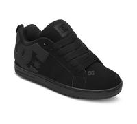 DC Court Graffik Skate Shoes - Black/Black/Black